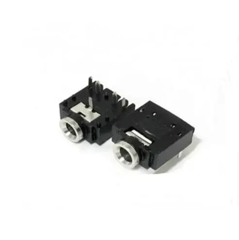 

10PCS 5 Pin PCB Mount Female 3.5mm Stereo Jack Socket Connector PJ-307