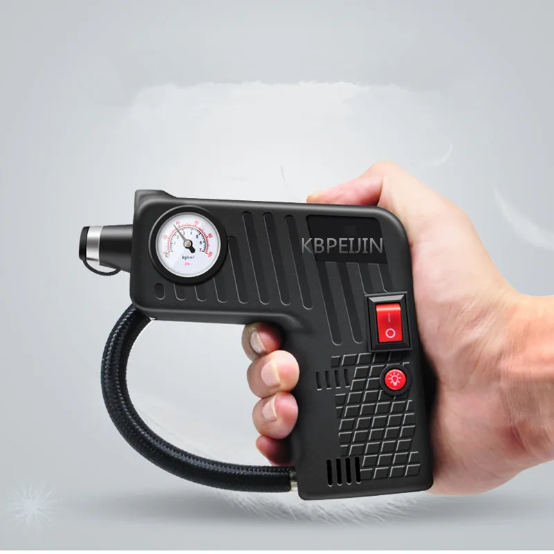 Автомобильный насос для накачивания шин портативный воздушный компрессор
