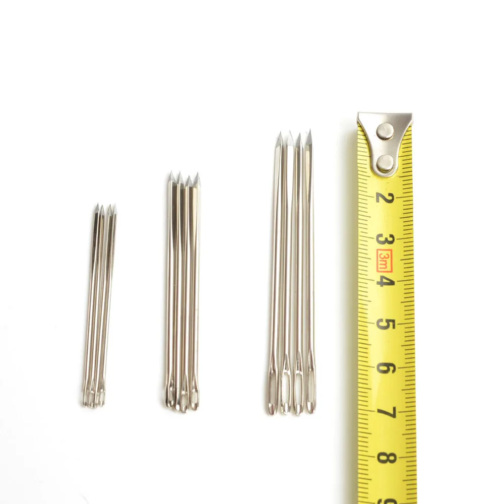 12 шт. инструменты для шитья вручную 7 см 5 8 4 см|leather diy tool|sewing leather needleleather needle |
