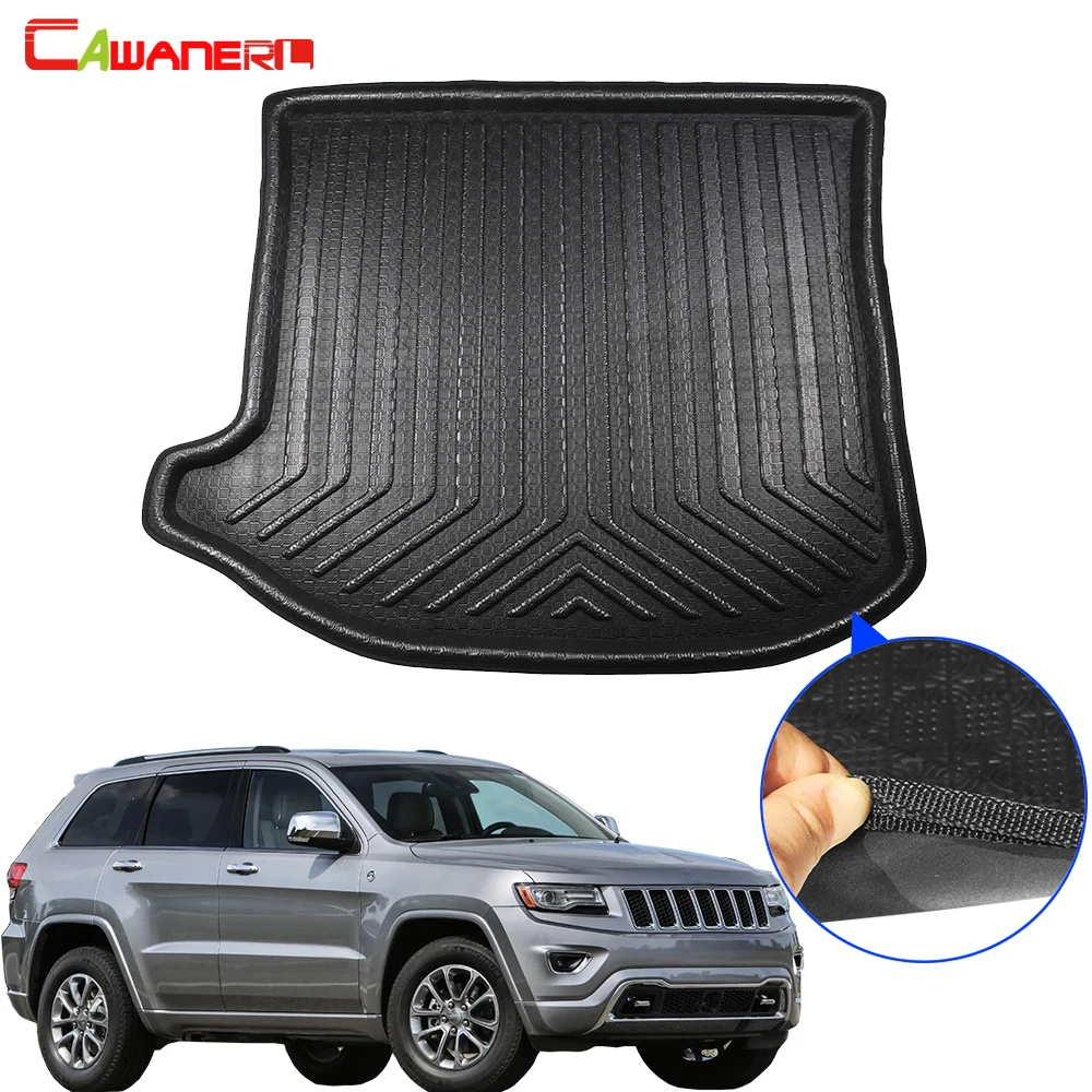 Коврик для багажника Cawanerl поддон грязевая подушка джипа Grand Cherokee 2013 2014 2016 2017 2018| |