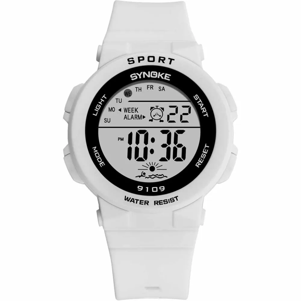 

School Boy Girl Children Watches Electronic Colorful Light Source Sister brother Birthday kids Gift Clock FashionWristwatch@50