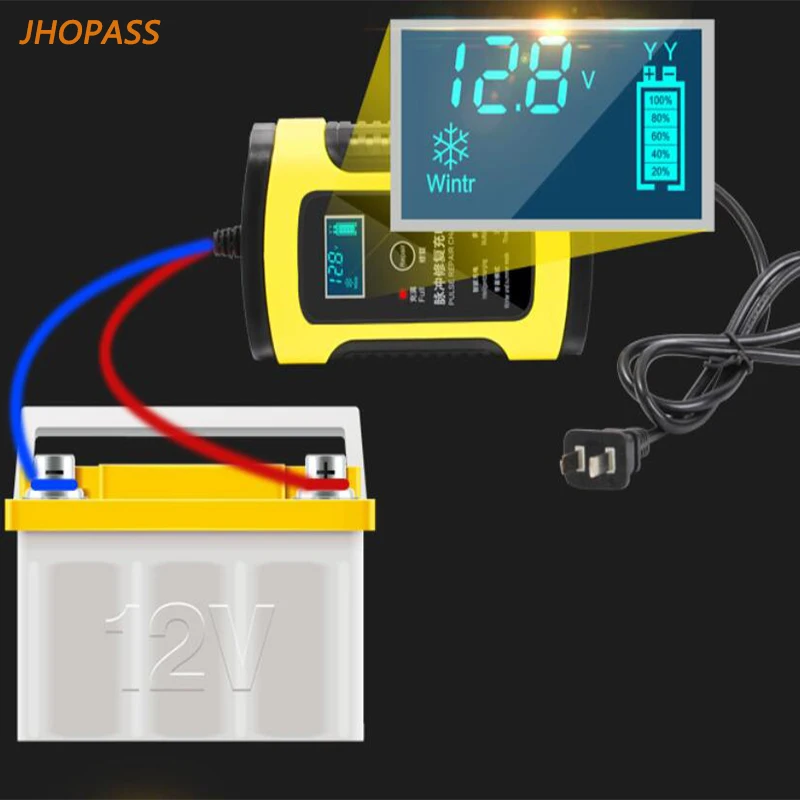 Свинцово-Кислотное аккумуляторное зарядное устройство smart12V 6A для