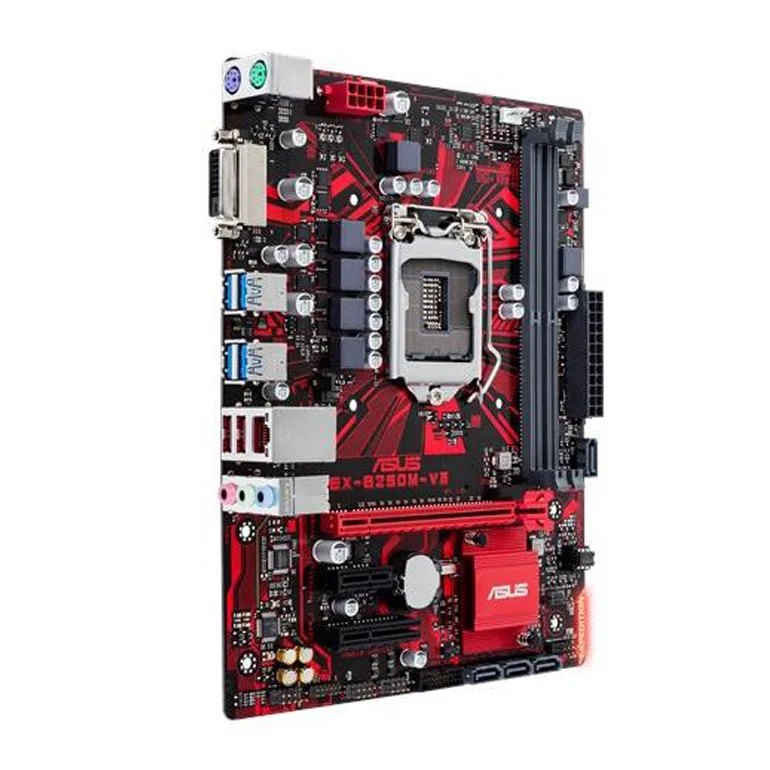 Asus EX-B250M-V5 поддерживает семь поколения ЦП полностью прочная материнская плата