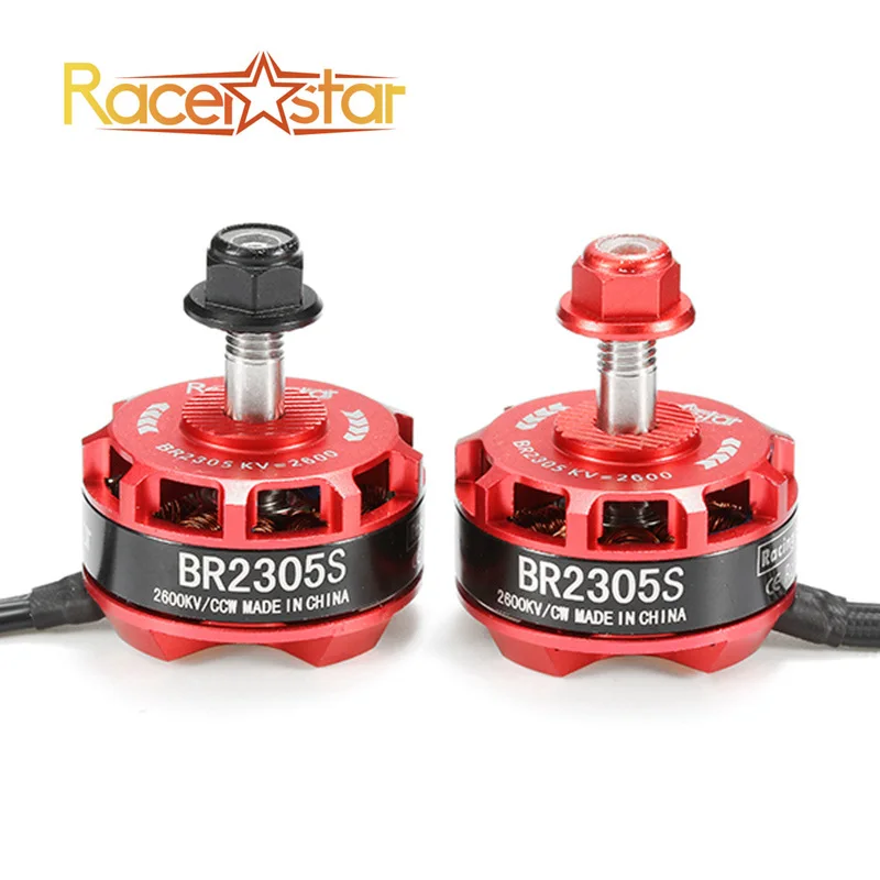Racerstar 2305 BR2305S Racing Edition 2600KV 2 4S бесщеточный двигатель для X210 X220 250 300 RC Дрон