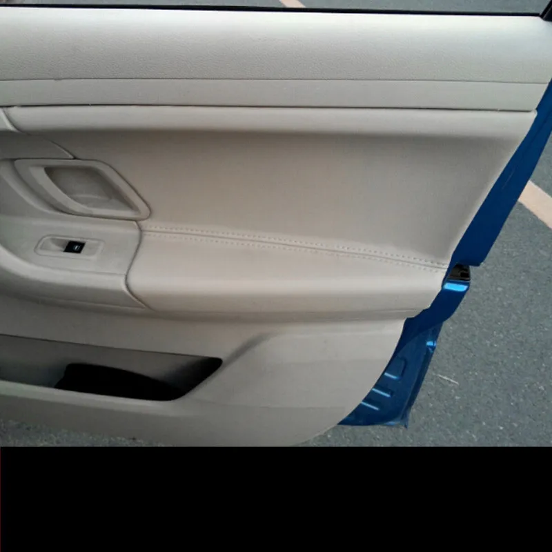 4PCS DIY Good Quality Microfibre Leather Interior Door Panel Armrest Cover For Skoda Fabia 2008 09 10 11 12 13 2014 AB163 | Автомобили и