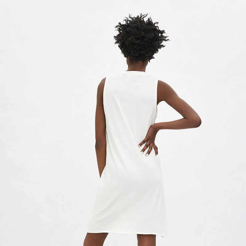 Женское платье с Микки Маусом модное женское героями мультфильмов 2019 жилет без