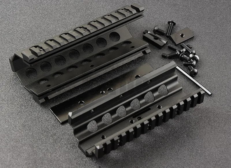 Тактический M249 20 мм Пикатинни handguard системы алюминиевый ЧПУ Охота Стрельба M8189