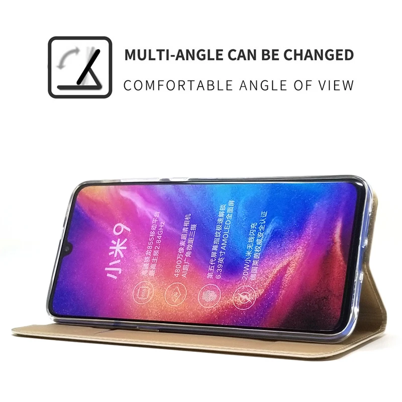 Для Xiaomi Mi 9 чехол ZROTEVE PU кожаный магнитный чехол с подставкой чехлы для телефонов, визитницы для Xiaomi Mi 9 SE откидной Чехол