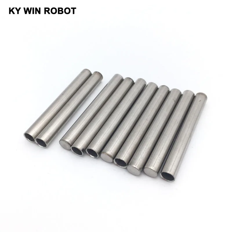 

5pcs/lot temperature sensor PT100 DS18B20 Stainless steel casing pipes Protective sleeve 6*50mm