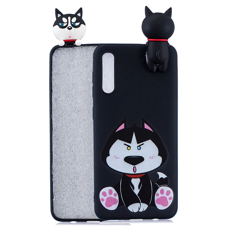 3D Cute cartoon doll silicone case for Samsung galaxy A50 SM-A505 cases soft tpu back cover fundas hoesje coque etui kryt tok | Мобильные