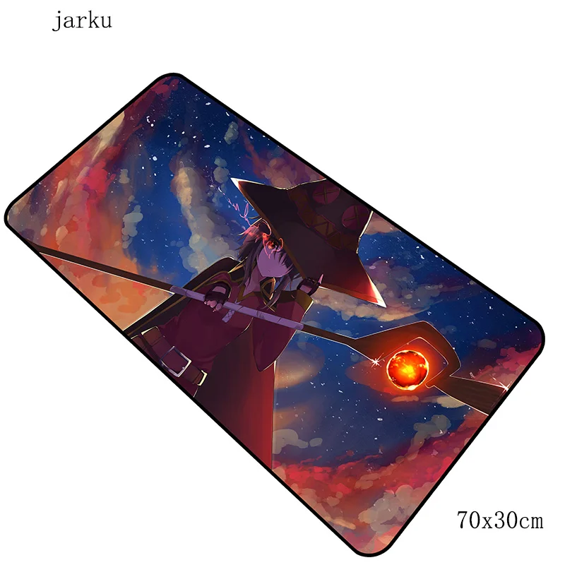 Коврик для мыши megumin, 700x300x2 мм, игровой коврик для мыши, аниме, властный, офисный, Настольный коврик, коврик на день рождения, игровой коврик, pc gamer, коврики