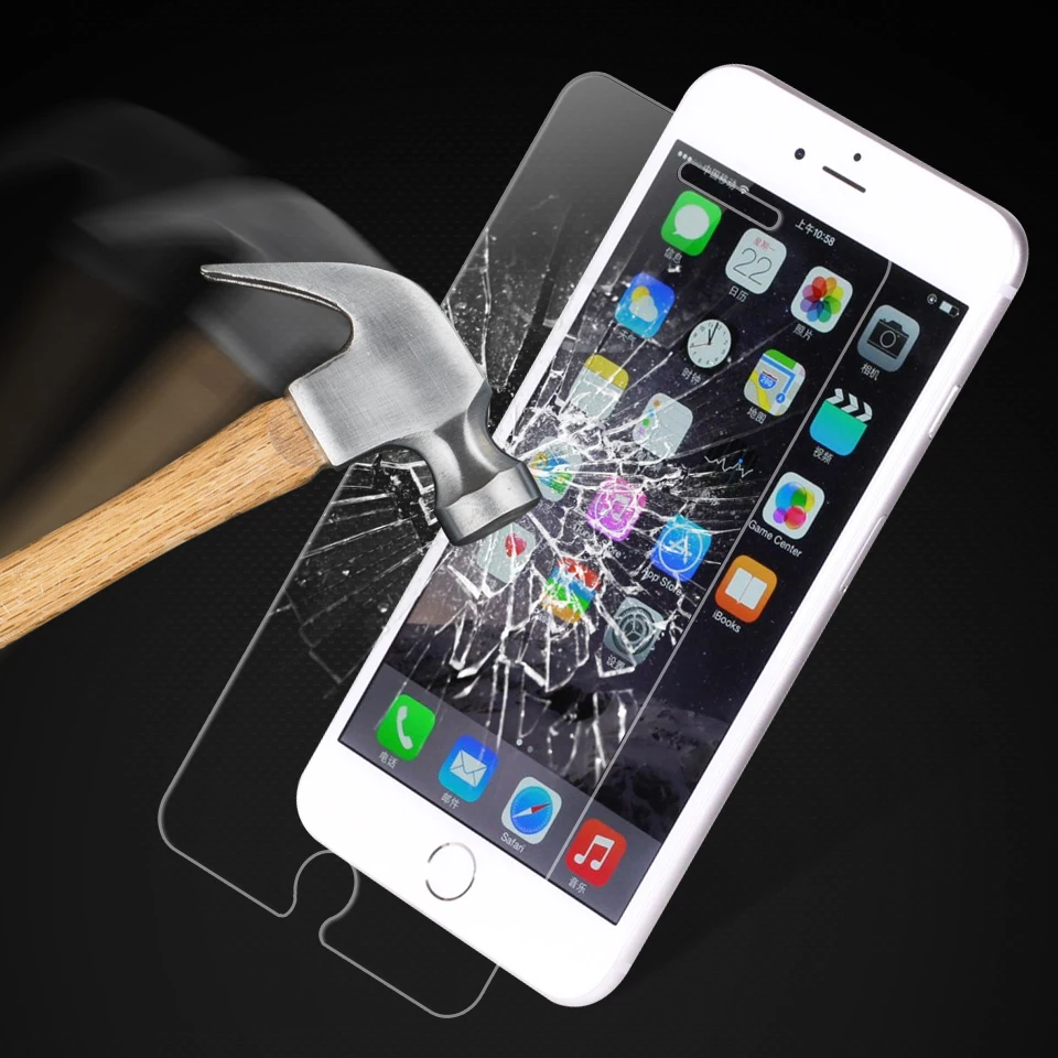 2 шт закаленное стекло для iphone 6 Защитная пленка экрана iPhone защитная Apple 6s Wolfsay|6
