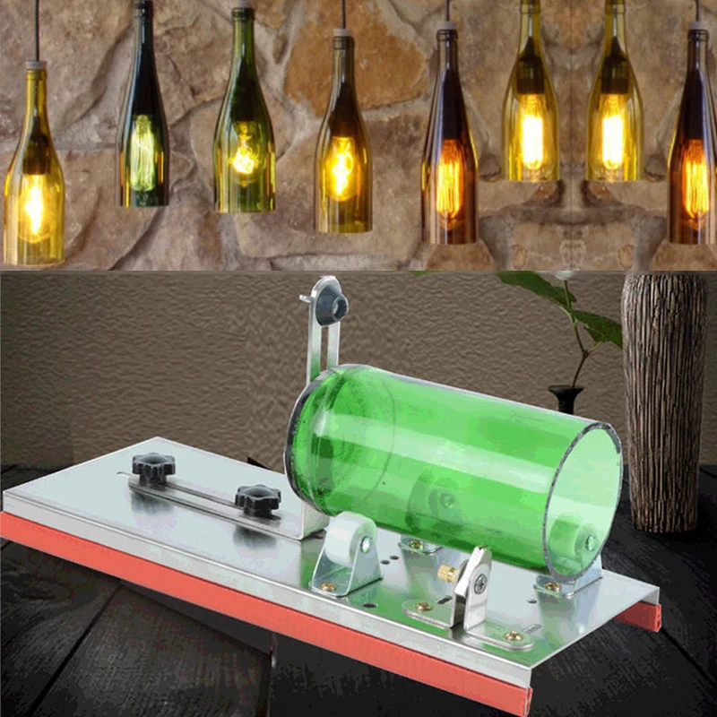 

Нержавеющая сталь стекло бутылки вина резак высокая прочность твердость резак для винных бутылок машина DIY ремесло Рециркулирующий инстру...