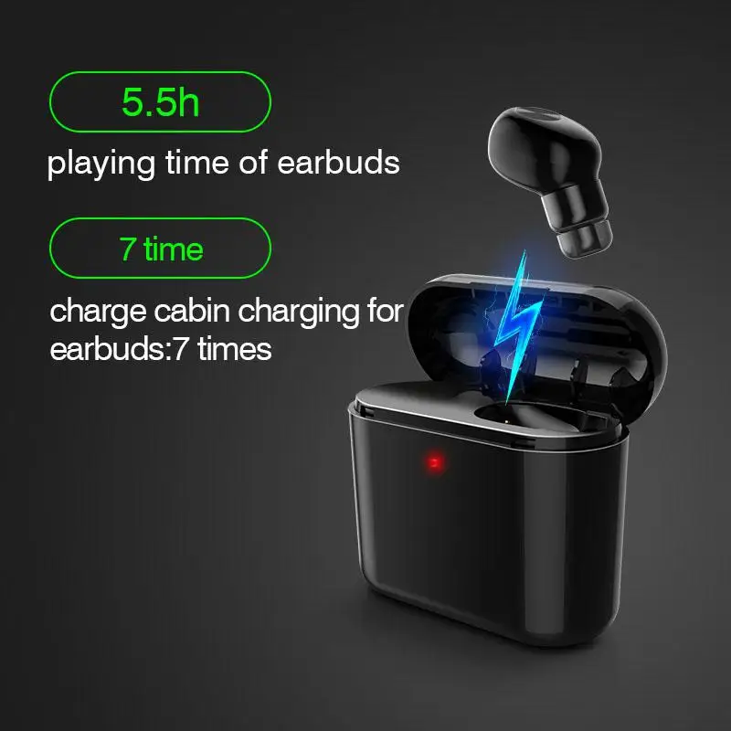 Ostart BL1 TWS Bluetooth наушники беспроводные мини с микрофоном Auriculares музыкальный наушник