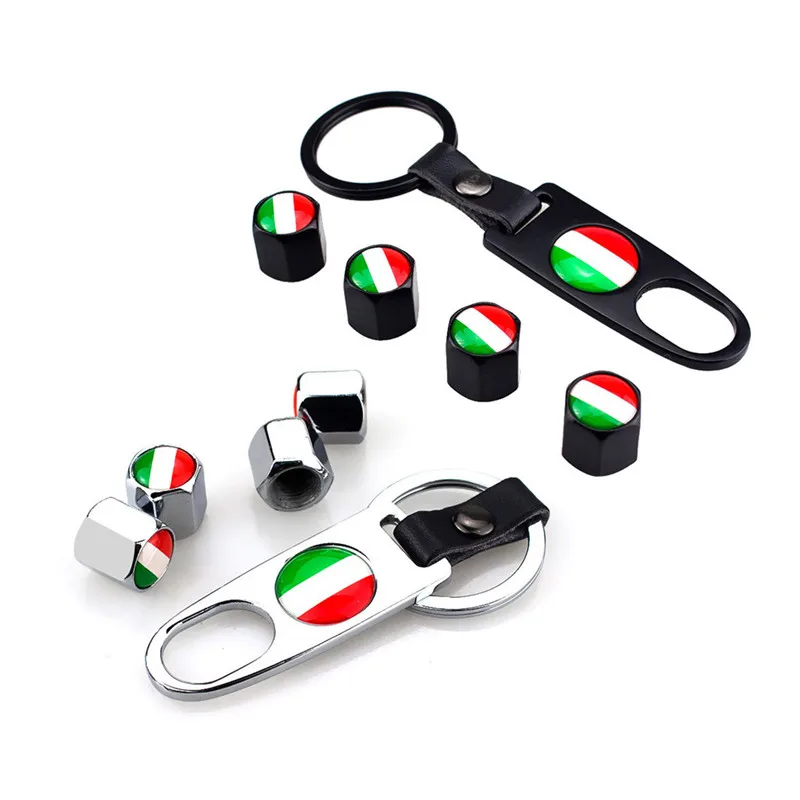 CARPRIE шток клапана шины автомобиля крышки Универсальный флагом Италии вентиля