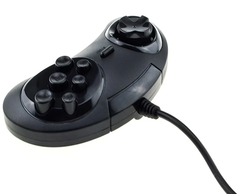 Абсолютно Новый Классический проводной 6 кнопок для USB SEGA классический геймпад