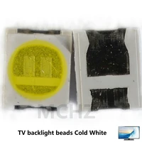 100pcs light source tv backlight led light bead cold white 3528 2835 6v 6 4v 150ma 1w 92lm cool white
