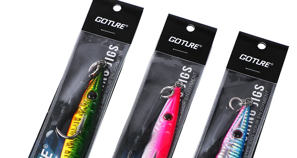 Goture 1 шт., приманка для глубокой морской рыбалки, 80g 100g 150g 200g 300g Металическая дергающаяся морских медленное движение вертикальный дергающаяся приманка для Тунец