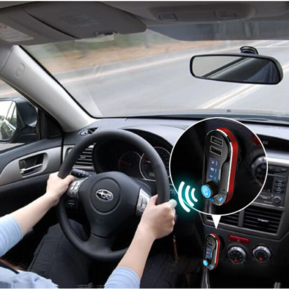 Прикуриватель автомобильный Радио mp3 плеер с USB Bluetooth fm передатчик для автомобиля