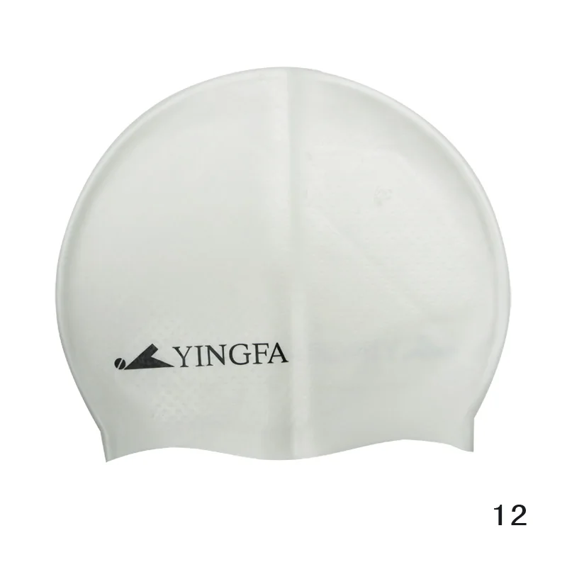 Одноцветная шапочка для плавания взрослых брендовая Высококачественная