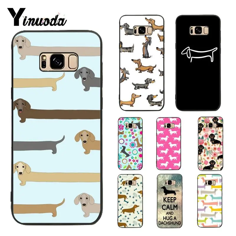 

Yinuoda Animals Dogs Dachshund Beautiful Phone Case For Samsung A8 A8 PLUS A9 A9 2018 A6 A6S A6 PLUS A9 STAR