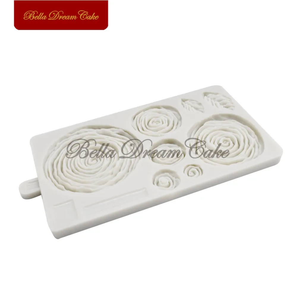 Большая 3D искусственная шоколадная мастика форма для торта помадка аксессуары