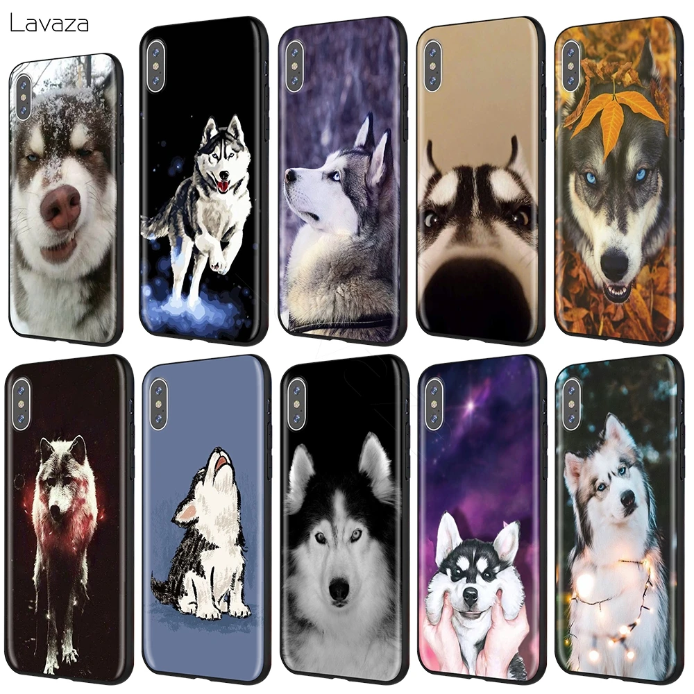 Чехол Lavaza с изображением Хаски для iPhone 12 mini 11 Pro XS Max XR X 8 7 6 6S Plus 5 5s se|Бамперы| |