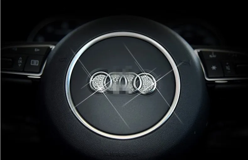 Для Audi A3 A4 A5 A6 Q3 Q5 Q7 TT RS Стиль Sline аксессуары для салона автомобиля Защита рулевого