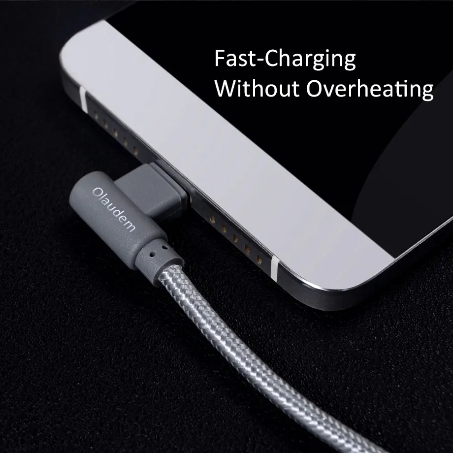 Шейные скобки... мобильного телефона кабель Тип usb C кабели 90 градусов быстрой