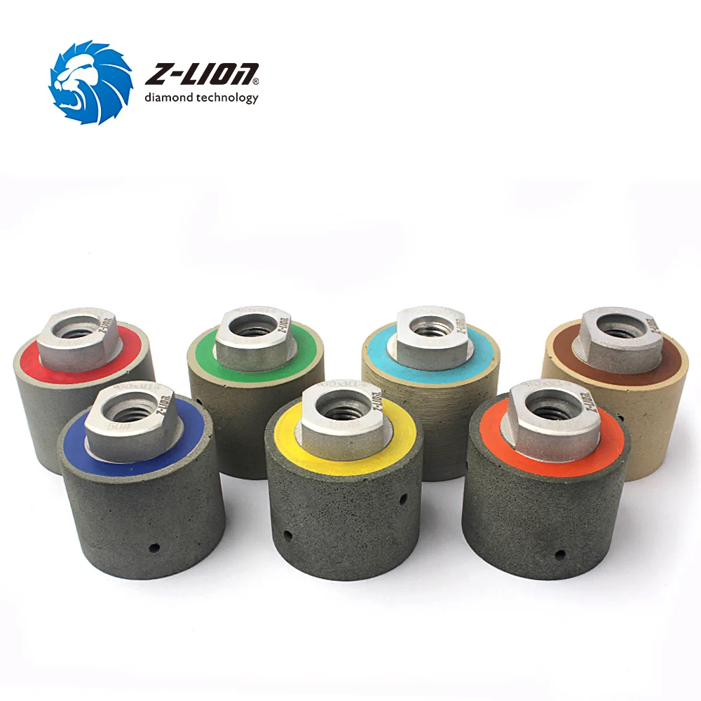 Алмазные полировальные барабаны для гранитного мрамора 2 дюйма 7 шт./компл.