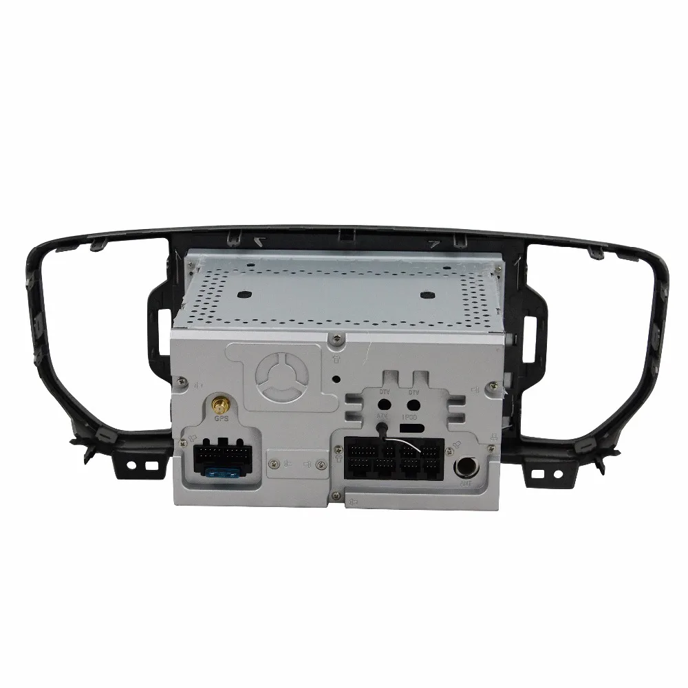 DSP 1024*600 2 din " Android 9,0 автомобильный радиоприемник DVD gps для Kia Sportage 4 Гб ram Bluetooth 4,2 wifi USB Mirror-link