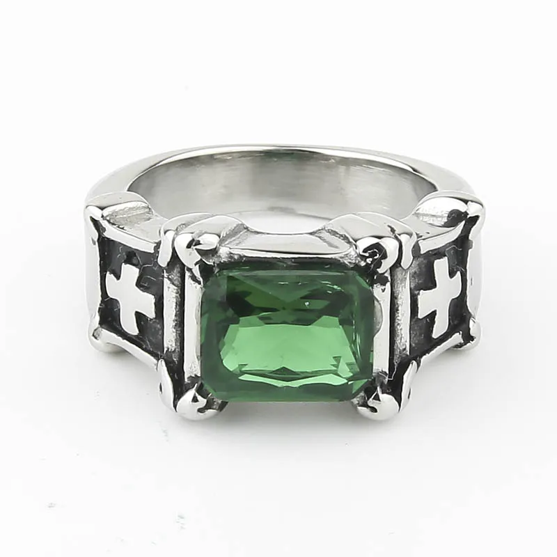 Кольцо Вампирское из нержавеющей стали для мужчин и женщин винтажное украшение с