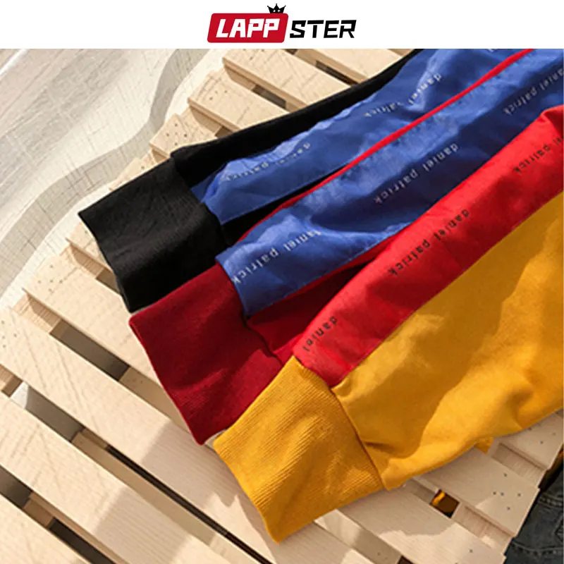 LAPPSTER Мужская Уличная джинсовая куртка из двух частей, ветровка, Мужская Лоскутная куртка-бомбер с капюшоном, дизайнерские Джинсовые куртки