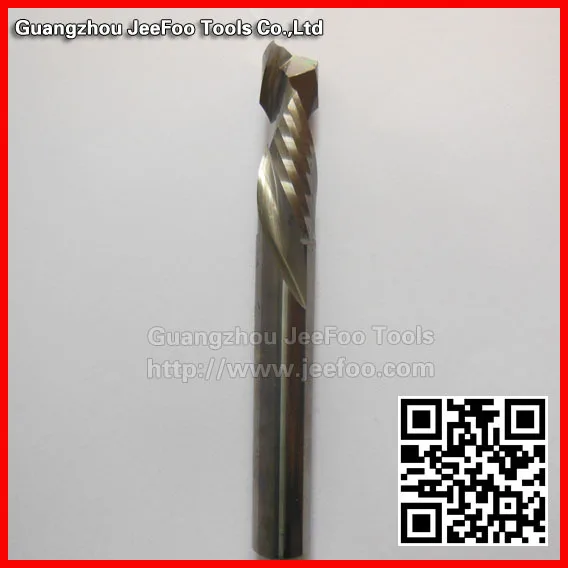 Satılık 12*35 * 100L Karbür 2 Flüt Frezeler, Yukarı Ve Aşağı Kesim-downdraft Yumuşak Plastik/iki Spiral Kompozit Flüt Uçları, A Serisi Cnc Aracı