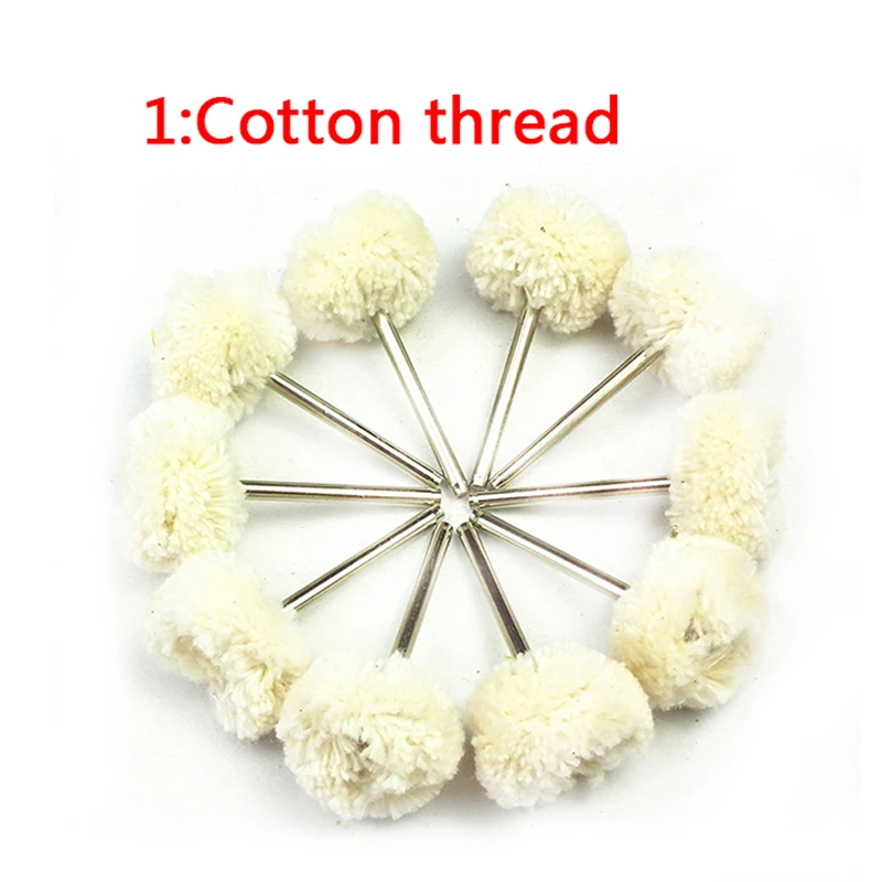 Набор кистей для полировки колеса 10 шт. аксессуары вращающихся инструментов|dremel