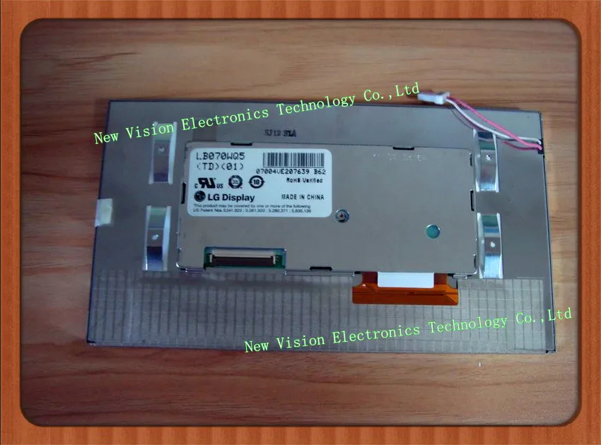LB070WQ5(TD)(01) LB070WQ5-TD01 новый оригинальный 7-дюймовый WQVGA ( 480*234 ) TFT ЖК-экран для LG |