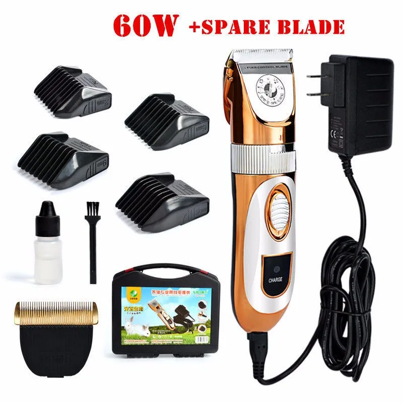 

LILI ZP-293 60W Professional Electrical Dog Hair Clipper Pet Cat Dog Hair Trimmer Grooming Shaver Set Pets Haircut Machine