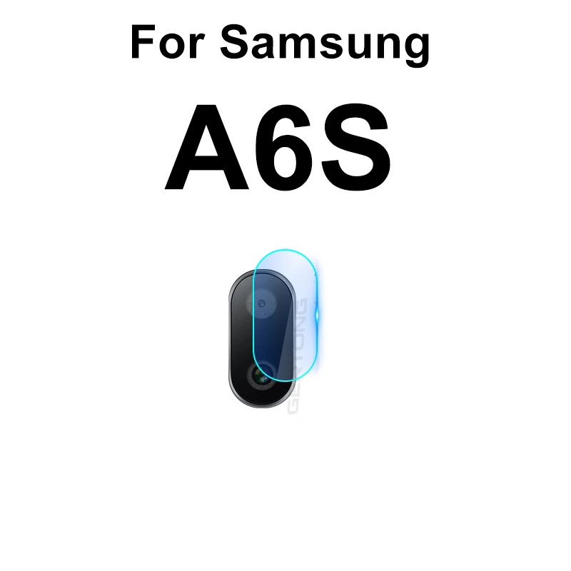 For A6S 2 шт. защитная пленка из закаленного стекла для камеры samsung Galaxy A9 A8 A6 Plus A7 A9S A8S A6S A8 A9 Star Lite - Цвет: For A6S