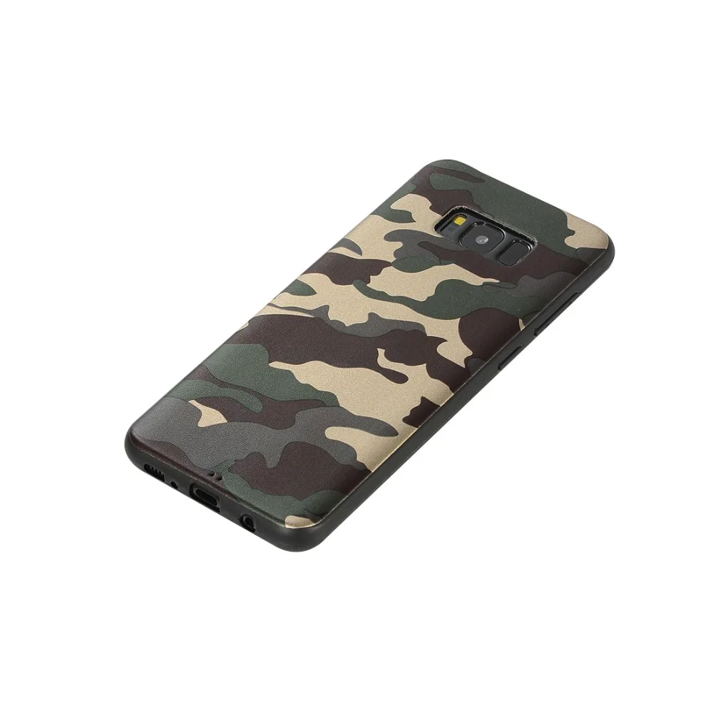 Army Camo Camouflage Silicone Back Cover Case For Samsung S7 Edge S8 S9 Plus Soft TPU Phone Bag |
