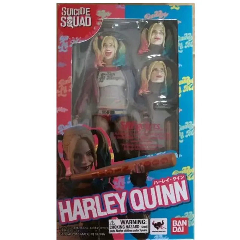 16 см Shf отряд самоубийц Харли Квинн Джокер фигма шарнирные экшн Фигурки игрушки