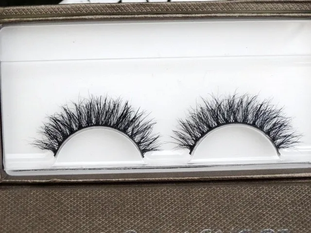 2018 New 1 pair Fake Eyelashes Makeup Tool Individual 100% Real Mink Lashes False Soft Box A07 | Красота и здоровье