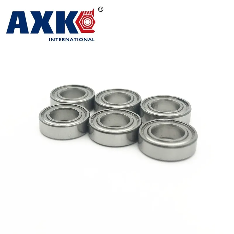 Axk R168zz подшипник Abec 1 (10 шт.) 1/4 &quotx3/8&quot x1/8 &quotдюйм миниатюрный R168 Zz Шариковые