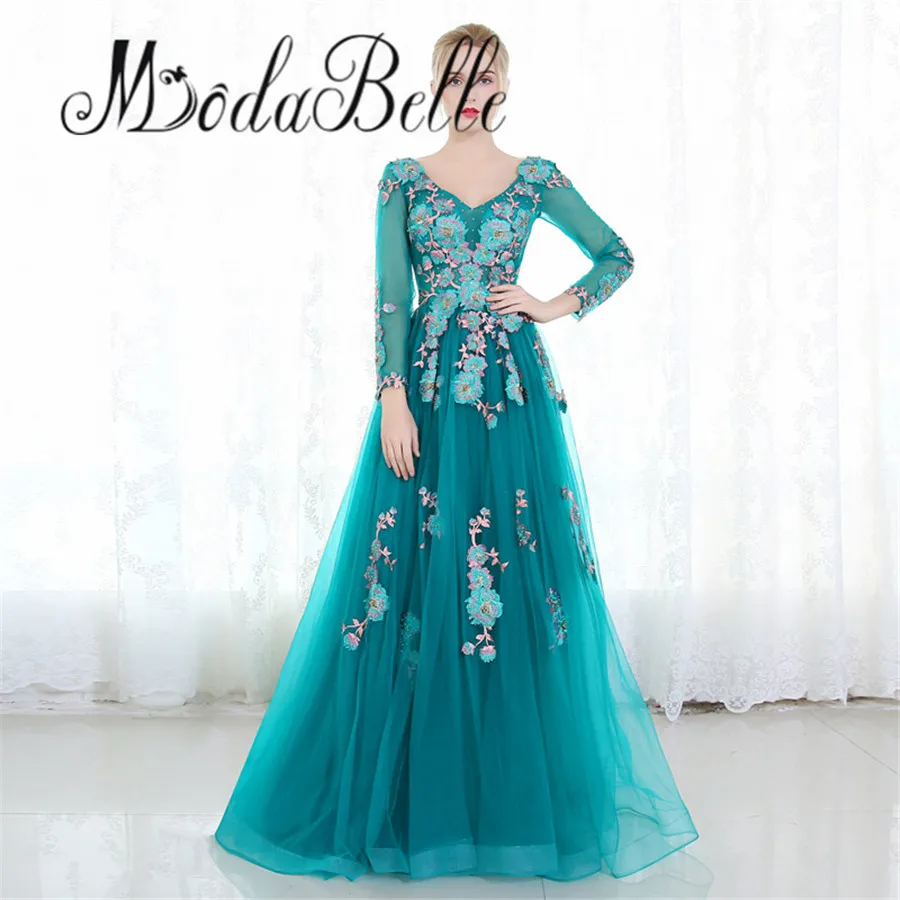 Modabelle Robe Soiree 2017 вечерние платья с вышитыми бусинами торжественное платье