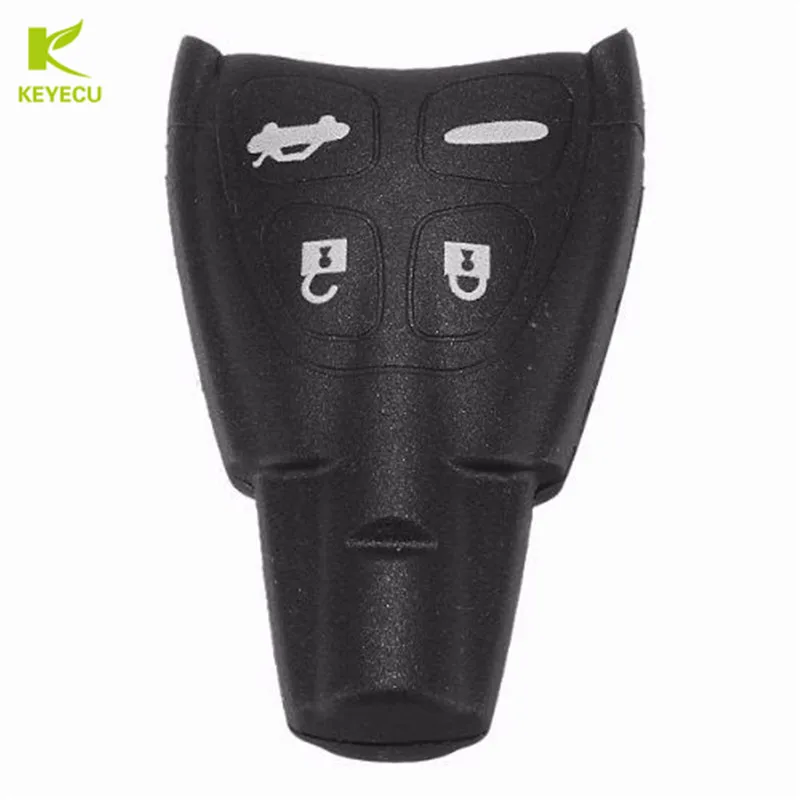 KEYECU Новый дистанционный брелок 433 МГц PCF7946AT для SAAB 9 3 5 2003 2009 P/N: LTQSAAM433TX|fob|fob key |