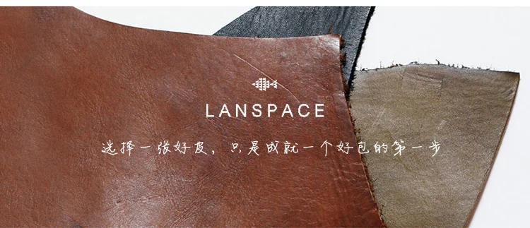 LANSPACE мужской кожаный Длинный кошелек из натуральной кожи, модная сумка, длинный кожаный кошелек