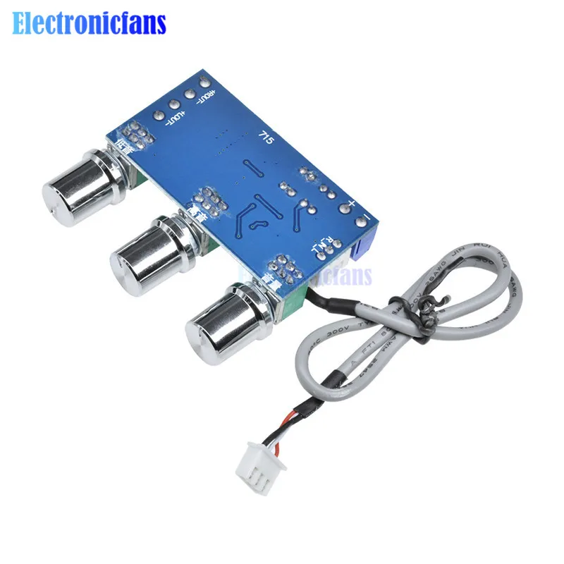 DC 12V 24V 80W x 2 двухканальный цифровой аудио TPA3116D2 высокие басы регулируя