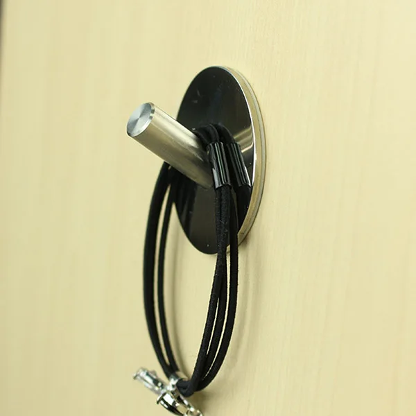 4pcs Self Adhesive Bath Hooks Stainless Steel Bathroom Towel Hook Stick Wall Clothes Hangers Holder for Home Kitchen | Дом и сад