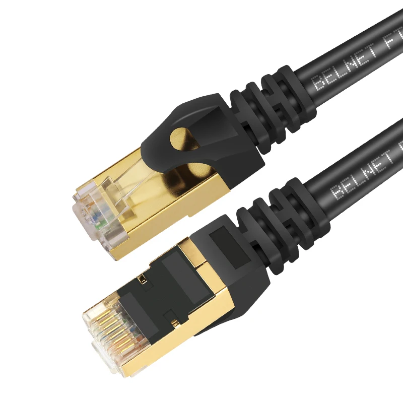 Высокоскоростной кабель CAT7 RJ45 патч корд FTP Ethernet сетевой 1 м 2 3 5 10 15 20 для