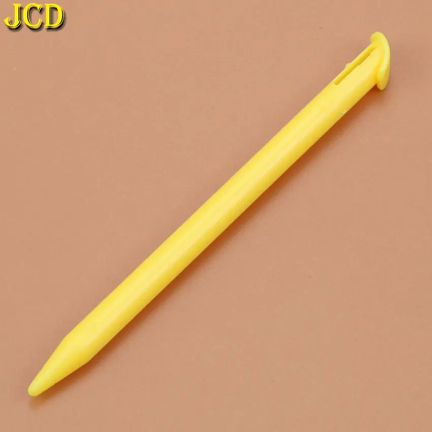 JCD 1 шт. 8 цветов игровая консоль Пластиковый Стилус с сенсорным экраном для Nod New 3DS LL XL игровые аксессуары - Цвет: Цвет: желтый