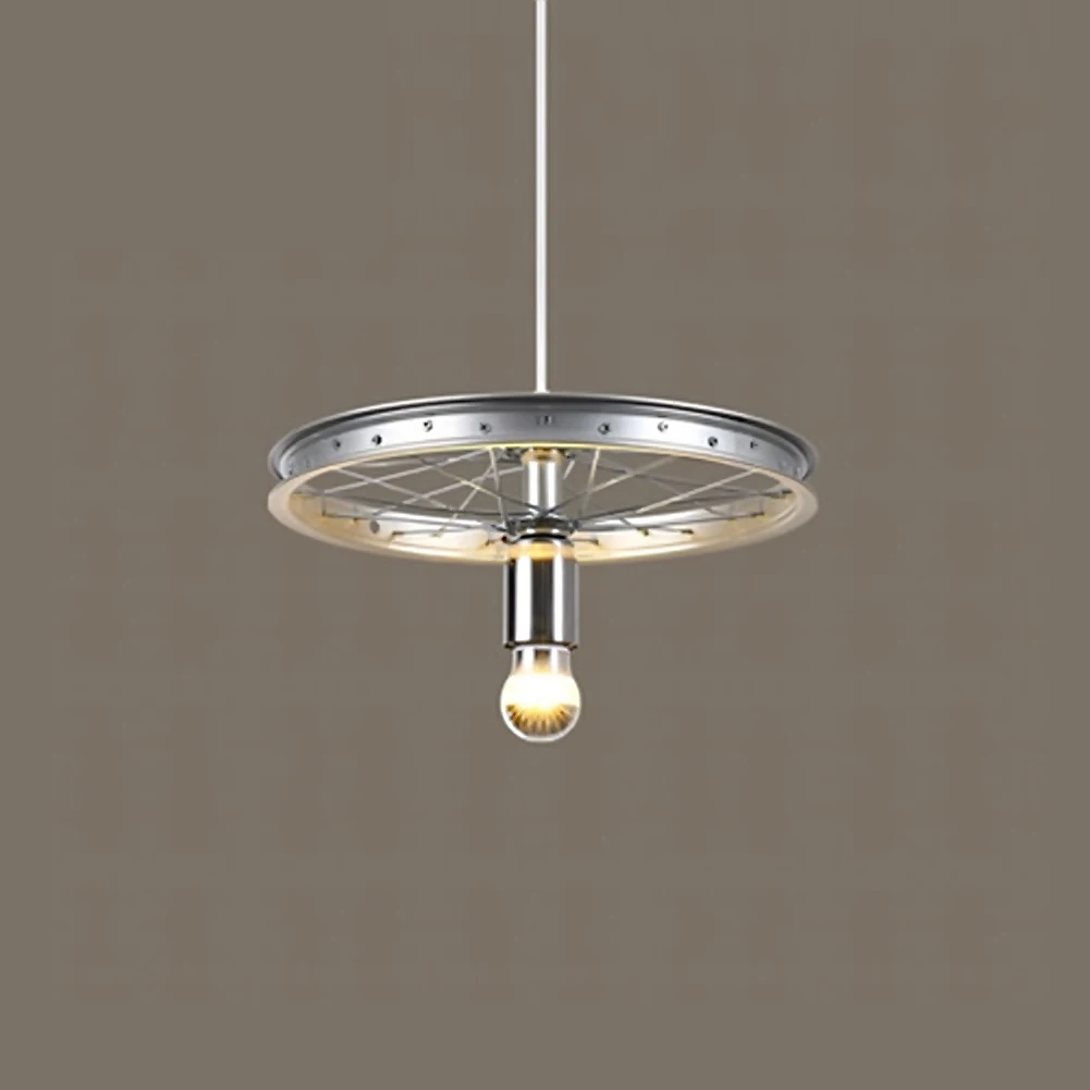 Coquimbo винтажная люстра на колесах промышленный металл ретро деревенские